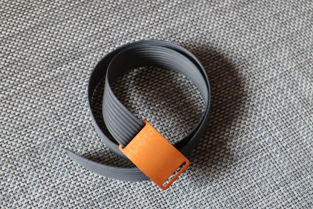 Grip6 belt review. Foxtail orange & gray.